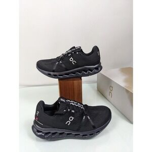 New On Running Cloudsurfer All Black Size 9 3WD10440485 Women's Running Shoes